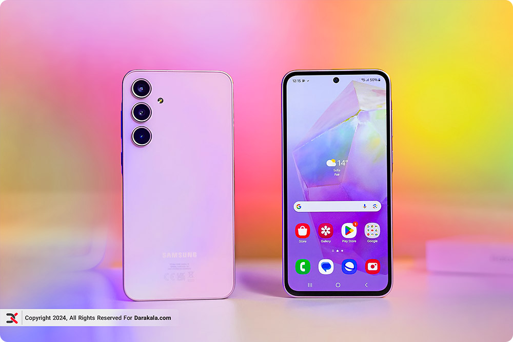 Expert review of the Galaxy A35 5G-Design